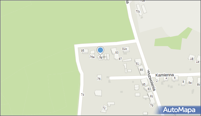 Imielin, Turystyczna, 78, mapa Imielin
