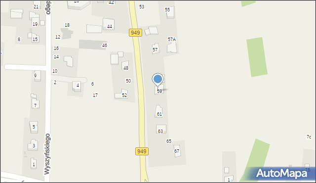 Jawiszowice, Turystyczna, 59, mapa Jawiszowice