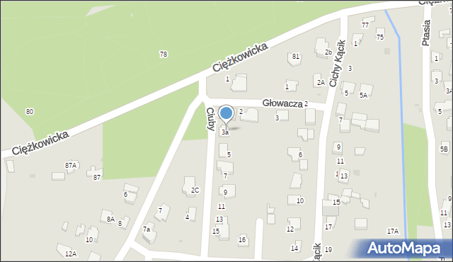 Jaworzno, Turystyczna, 3a, mapa Jaworzno