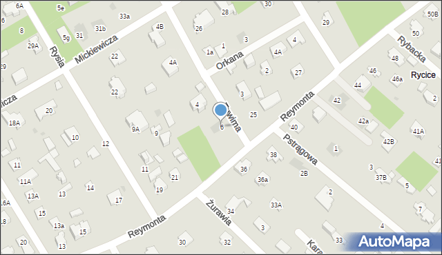 Józefów, Tuwima Juliana, 6, mapa Józefów