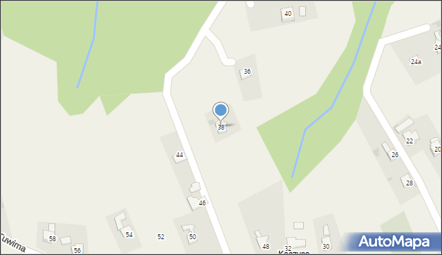 Kaczyce, Tuwima Juliana, 38, mapa Kaczyce