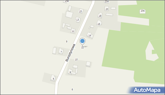 Kiełkowice, Turystyczna, 12, mapa Kiełkowice