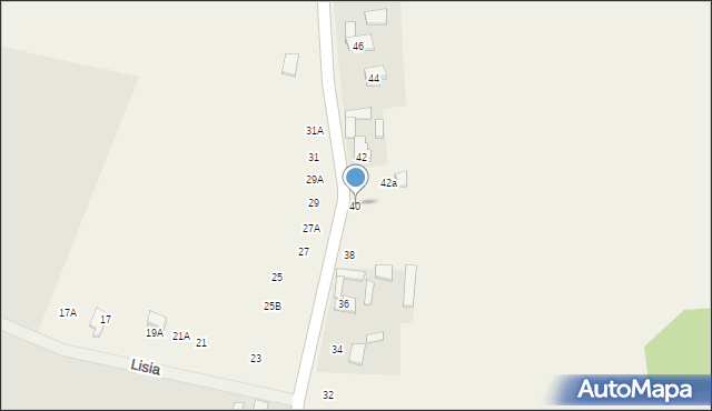 Kiełkowice, Turystyczna, 40, mapa Kiełkowice