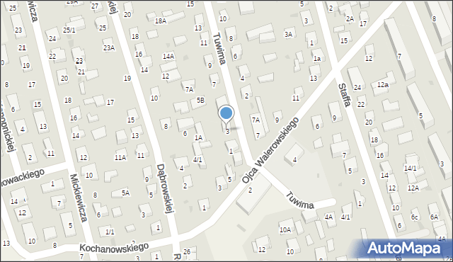 Kleosin, Tuwima Juliana, 3, mapa Kleosin