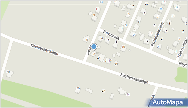 Kłobuck, Tuwima Juliana, 2, mapa Kłobuck