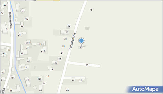 Kluszkowce, Turystyczna, 47, mapa Kluszkowce