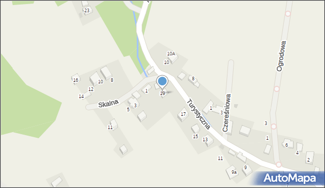 Kobylany, Turystyczna, 19, mapa Kobylany