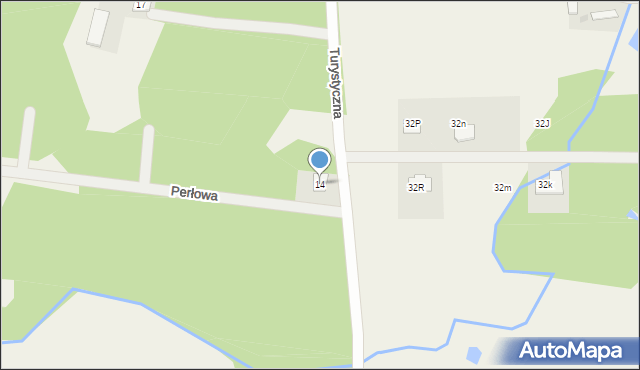 Koszelówka, Turystyczna, 14, mapa Koszelówka