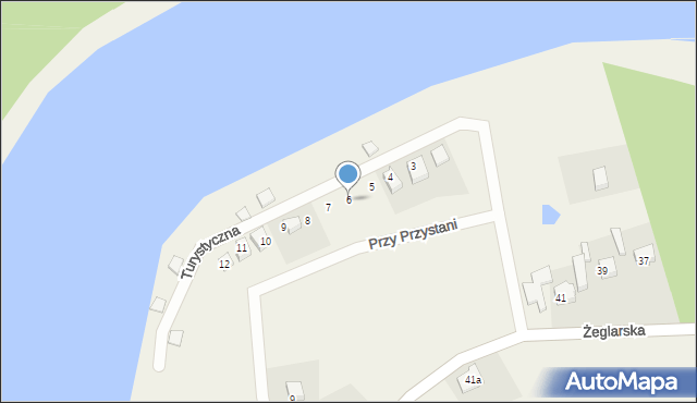 Laskowo, Turystyczna, 6, mapa Laskowo