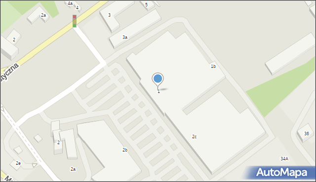 Lublin, Turystyczna, 1, mapa Lublina