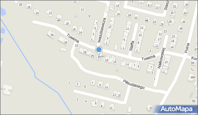 Maków Mazowiecki, Tuwima Juliana, 23, mapa Maków Mazowiecki