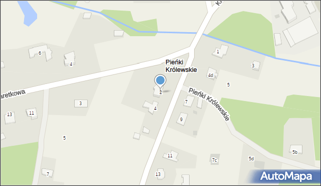 Mały Rudnik, Tulipanowa, 2, mapa Mały Rudnik