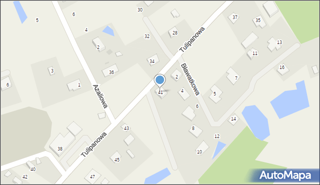 Mały Rudnik, Tulipanowa, 41, mapa Mały Rudnik