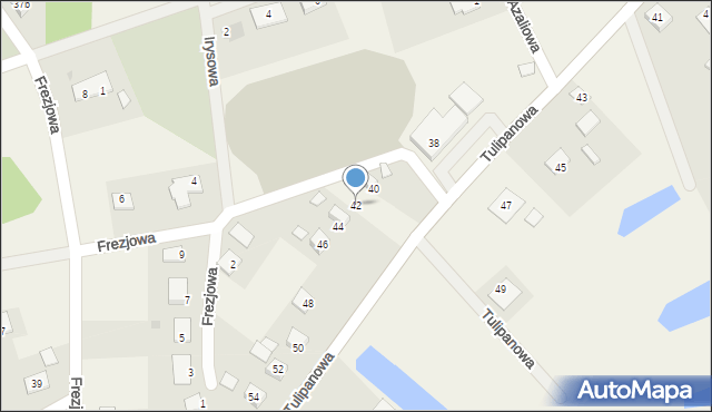 Mały Rudnik, Tulipanowa, 42, mapa Mały Rudnik