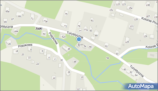 Milówka, Turystyczna, 52, mapa Milówka