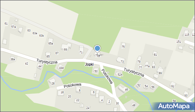 Milówka, Turystyczna, 73a, mapa Milówka