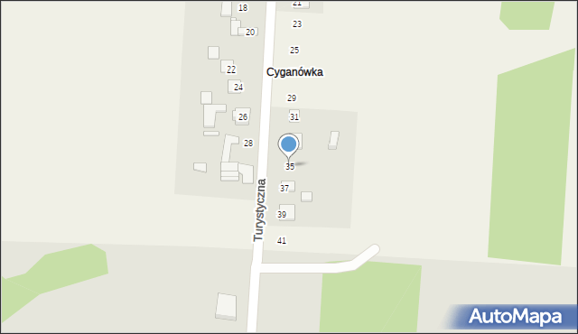 Morsko, Turystyczna, 35, mapa Morsko