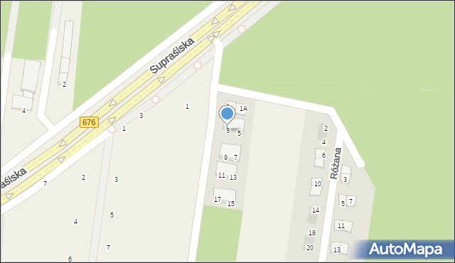 Nowodworce, Turowska, 3, mapa Nowodworce