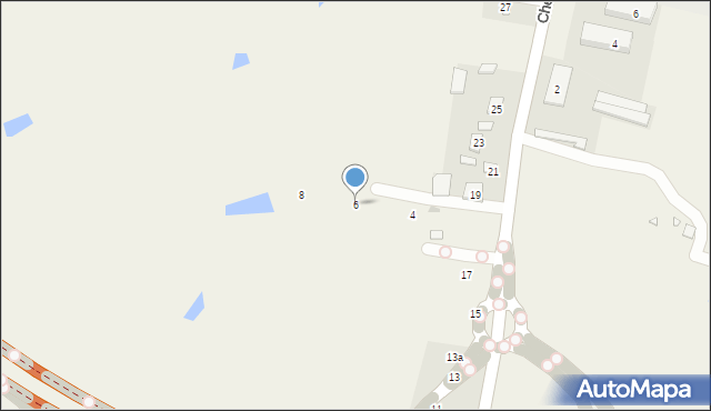 Okszów-Kolonia, Tulipanowa, 6, mapa Okszów-Kolonia