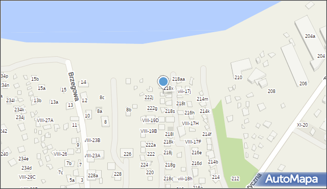 Okuninka, Turystyczna, 222k, mapa Okuninka