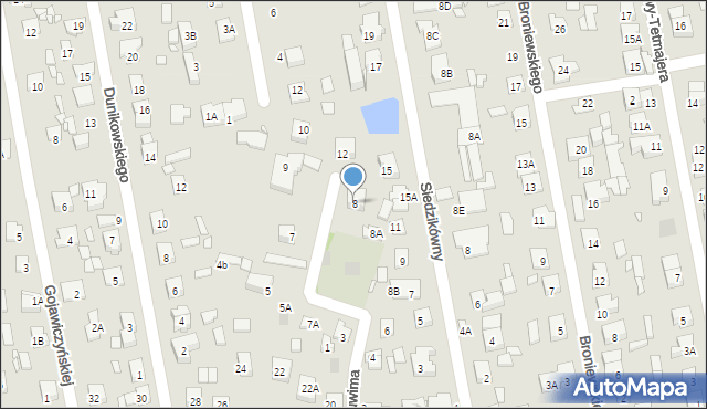 Piaseczno, Tuwima Juliana, 8, mapa Piaseczno