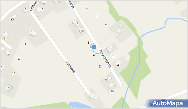 Pielgrzymowice, Turystyczna, 10, mapa Pielgrzymowice