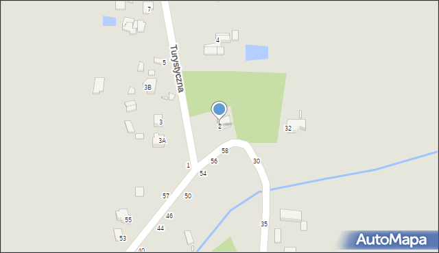 Piotrków Trybunalski, Turystyczna, 2, mapa Piotrków Trybunalski