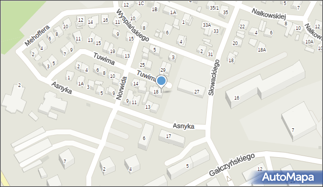 Płock, Tuwima Juliana, 20, mapa Płock