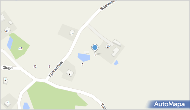 Ramleje, Turystyczna, 8, mapa Ramleje