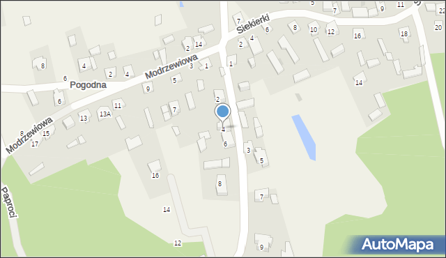 Regut, Turystyczna, 4, mapa Regut