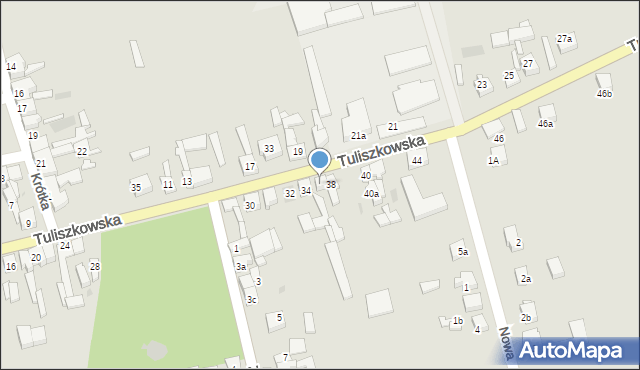 Rychwał, Tuliszkowska, 36, mapa Rychwał
