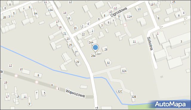 Rzgów, Tuszyńska, 30, mapa Rzgów