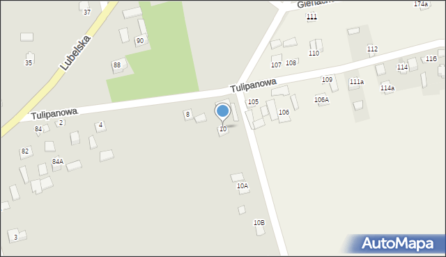 Sandomierz, Tulipanowa, 10, mapa Sandomierza