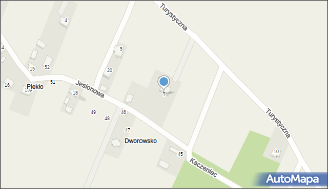 Skrzelczyce, Turystyczna, 7, mapa Skrzelczyce