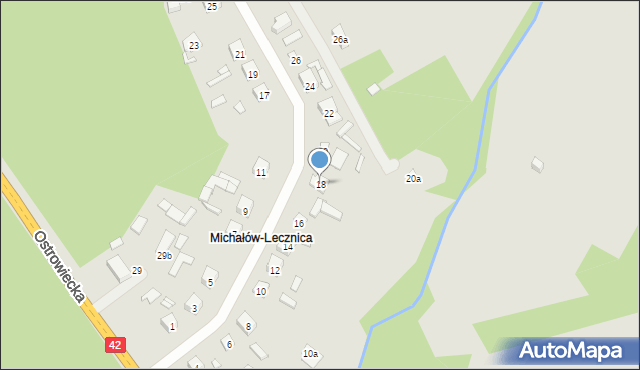 Starachowice, Turystyczna, 18, mapa Starachowic