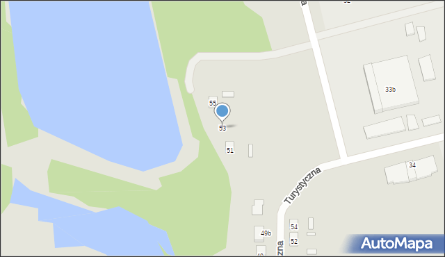 Starachowice, Turystyczna, 53, mapa Starachowic