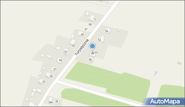 Strawczynek, Turystyczna, 48, mapa Strawczynek