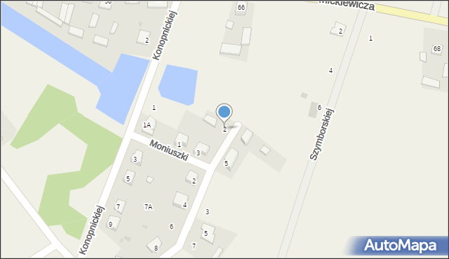Stupsk, Tuwima Juliana, 2, mapa Stupsk