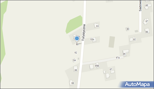 Sułkowice, Turystyczna, 60, mapa Sułkowice