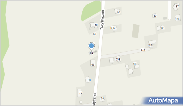 Sułkowice, Turystyczna, 64, mapa Sułkowice