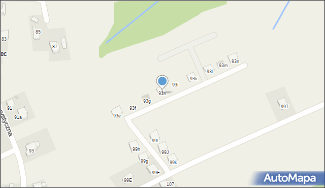 Sułkowice, Turystyczna, 93h, mapa Sułkowice