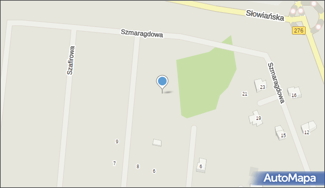 Świebodzin, Turkusowa, 20, mapa Świebodzin