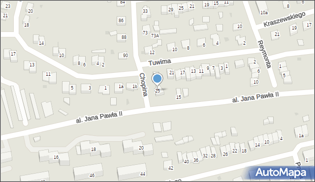Świecie, Tuwima Juliana, 25, mapa Świecie