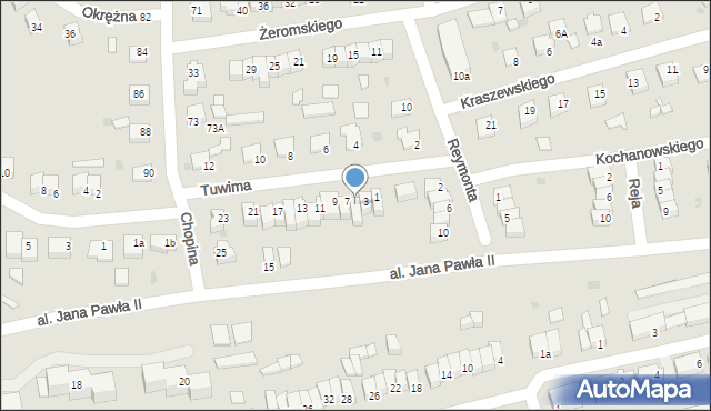 Świecie, Tuwima Juliana, 5, mapa Świecie