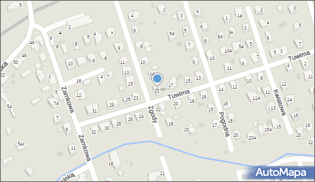 Tarnów, Tuwima Juliana, 21, mapa Tarnów