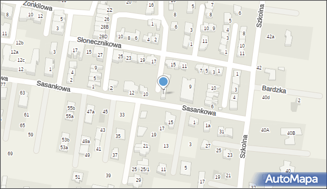 Tarnowo Podgórne, Tulipanowa, 3, mapa Tarnowo Podgórne