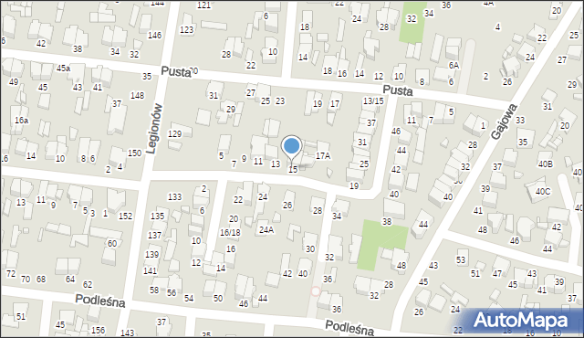 Tomaszów Mazowiecki, Tulipanowa, 15, mapa Tomaszów Mazowiecki