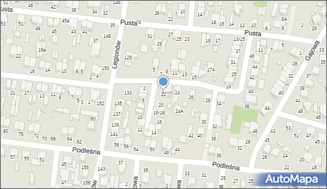 Tomaszów Mazowiecki, Tulipanowa, 22, mapa Tomaszów Mazowiecki