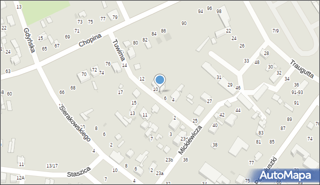 Tomaszów Mazowiecki, Tuwima Juliana, 8, mapa Tomaszów Mazowiecki