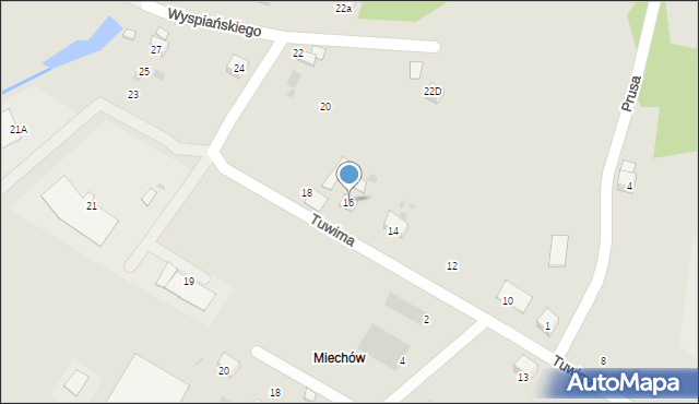Trzebinia, Tuwima Juliana, 16, mapa Trzebinia